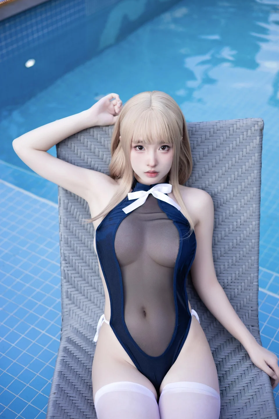 清水由乃 - No.078 蓝色夏日 [29P-158MB] tg@simisebaisi 【丝足阁】015.webp